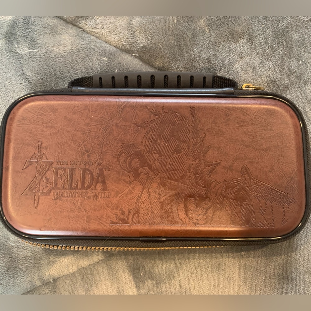 Leather Zelda Nintendo Switch Case